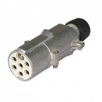 kovinski vtikac bela izvedba 24v